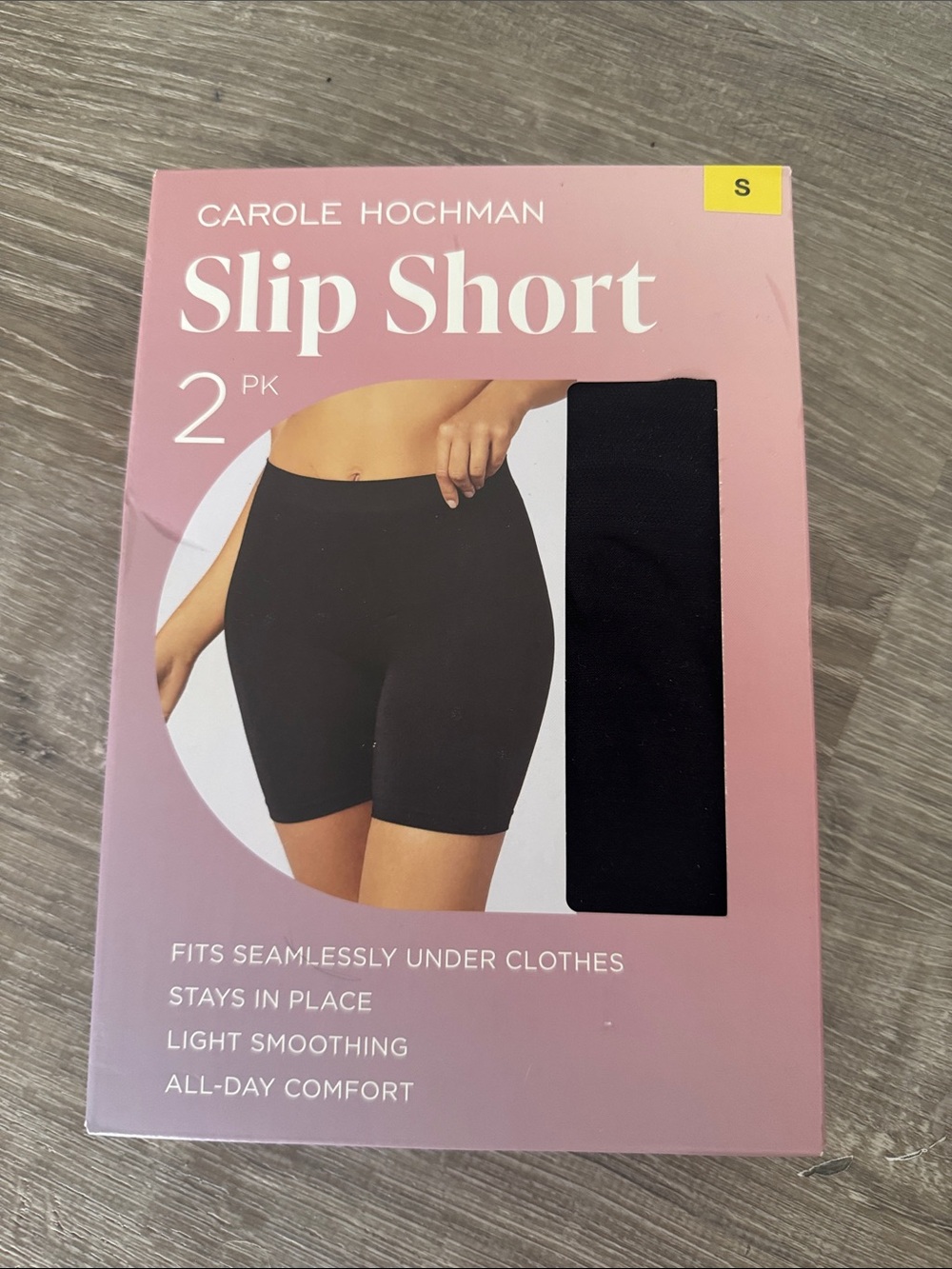Midnight by Carole Hochman Black Slip Bike Shorts - 2 Pack